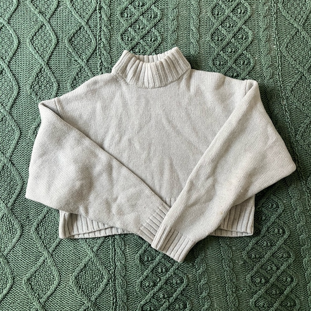 Aritzia Cropped Sweater